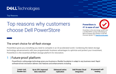 Warum Kunden sich für PowerStore entscheiden