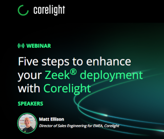 Five steps to enhance Zeek with Corelight