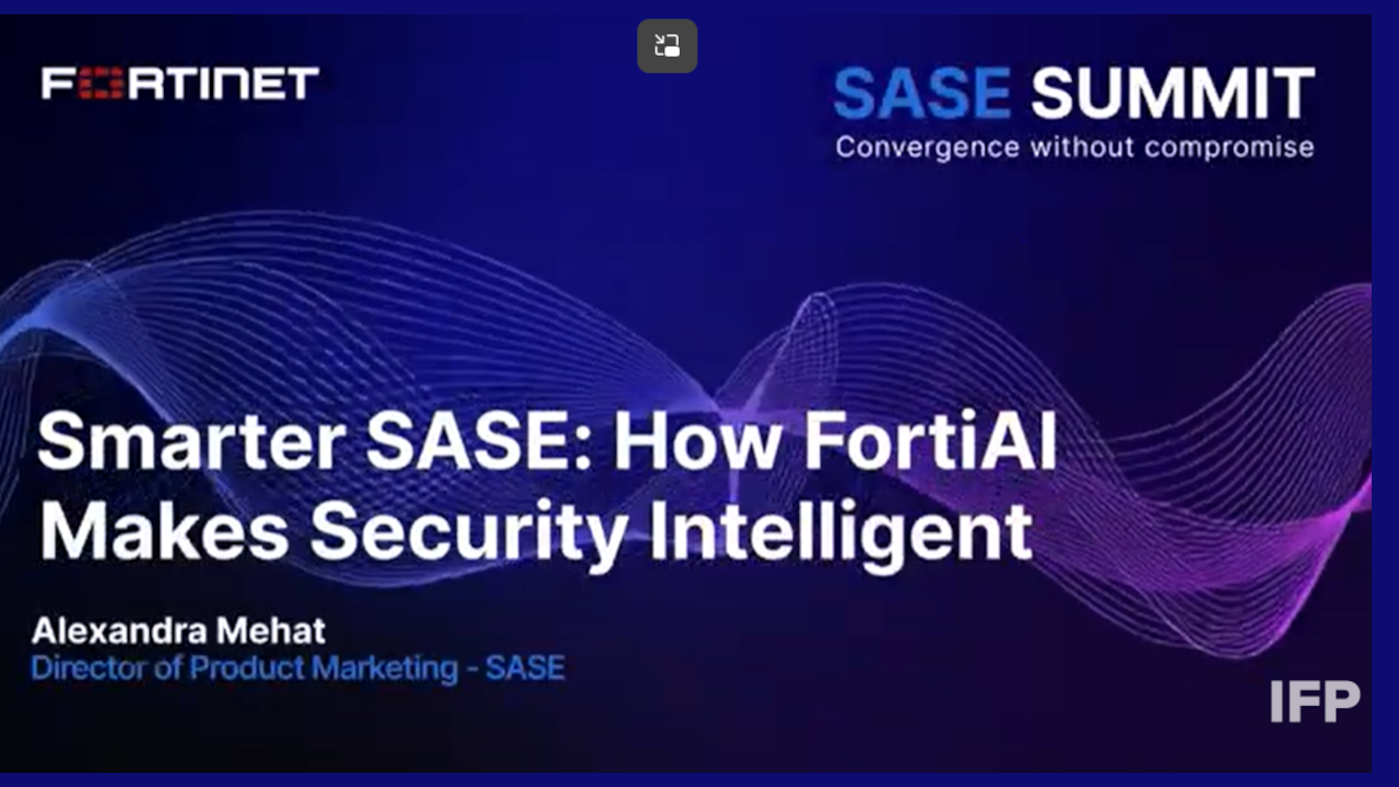 Smarter SASE: How FortiAI Makes Security Intelligent