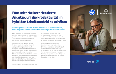 Fünf mitarbeiterorientierte Ansätze zur Steigerung der Produktivität