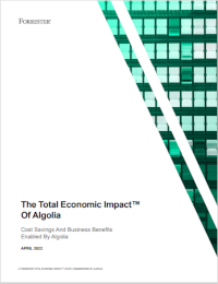 The Total Economic Impact of Algolia