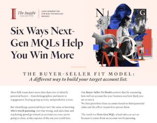Six Ways Next Gen MQLs Help You Win More