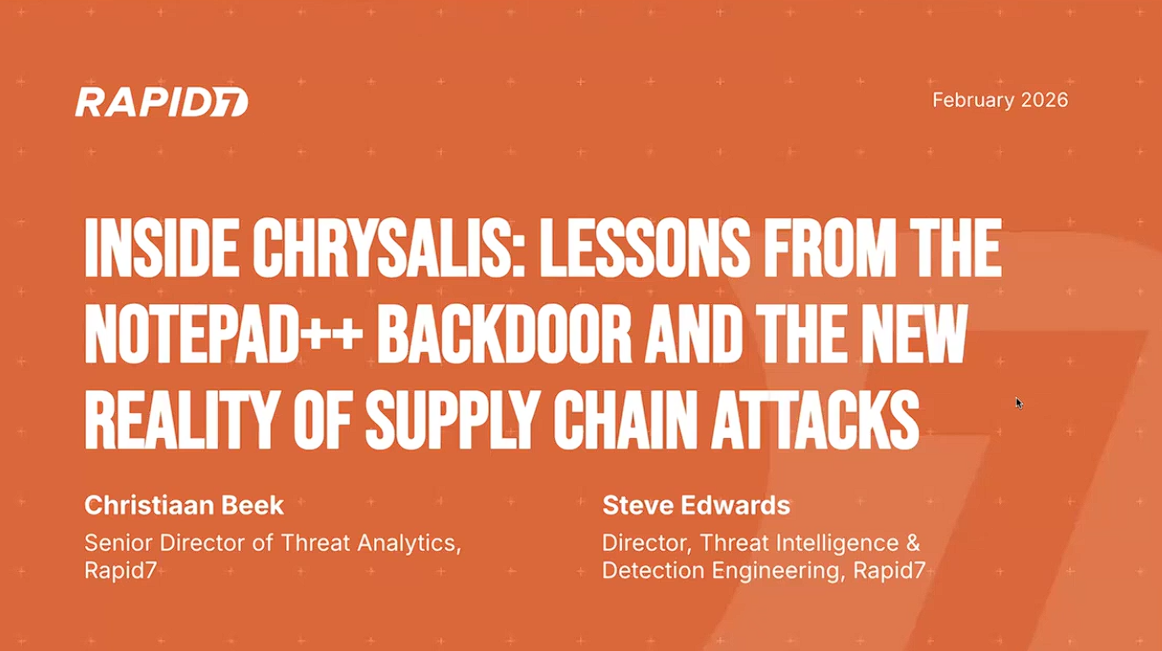 Inside Chrysalis: The New Reality of Supply Chain Attacks