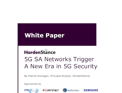 5G SA Networks Trigger: A New Era in 5G Security