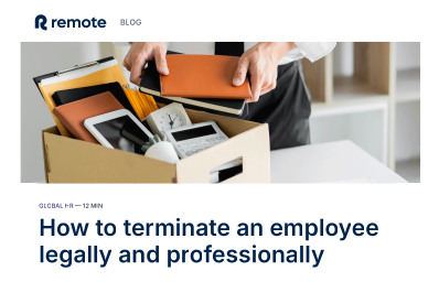 How to terminate an employee