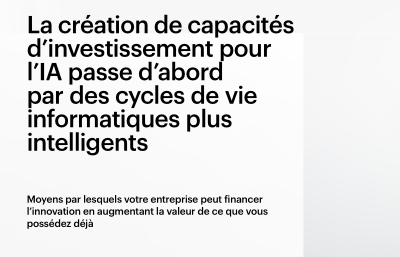 La création de capacités d’investissement pour l’IA