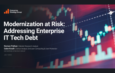 Modernisation at Risk: Addressing Enterprise IT Tech Debt
