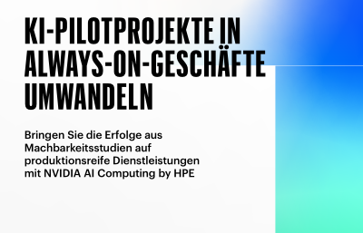 KI-Pilotprojekte In Always-on-geschäfte umwandeln