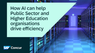 How AI can help Public Sector and Higher Education organisations drive efficiency