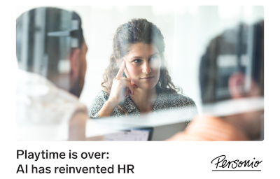 Playtime is over:  AI has reinvented HR