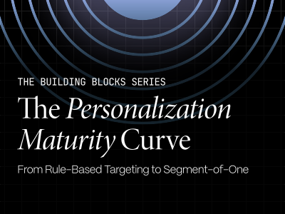 The Personalisation Maturity Curve