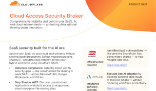 Cloudflare Cloud Access Security Broker
