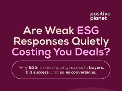 Are Weak ESG Responses Quietly Costing You Deals?
