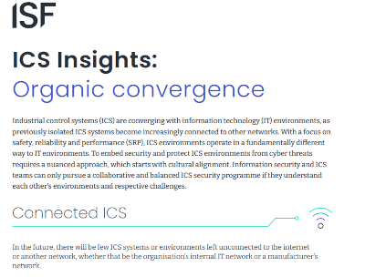 ICS Insights: Organische Konvergenz