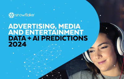 Advertising, Media And Entertainment Data + AI Predictions 2024