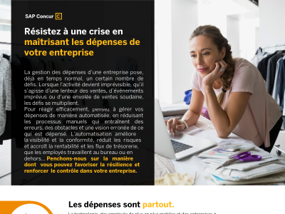 Résistez à une crise en maîtrisant les dépenses de votre entreprise