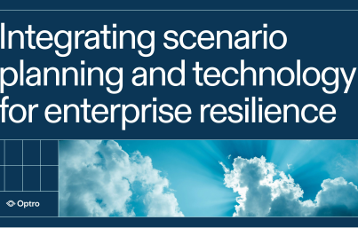 Integrating scenario planning and technology for enterprise resilience