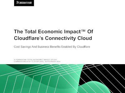 The Total Economic Impact™ Of Cloudflare’s Connectivity Cloud - Forrester TEI