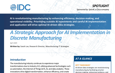 Unlock AI’s Power in Discrete Manufacturing