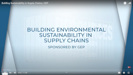 Building Sustainability in Supply Chains