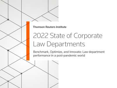 2022 State of Corporate Law Departments