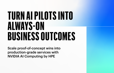 Turn AI pilots into always-on business outcomes
