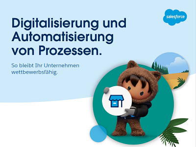 Digitalisierung und Automatisierung von Prozessen.