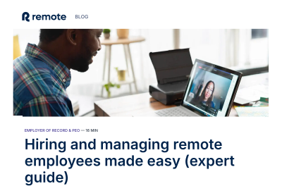 How to Hire and Manage Remote Employees