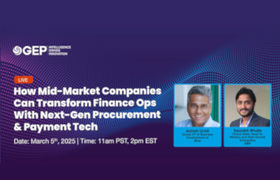 Transform Finance Ops With Next-Gen Procurement & Payment Tech