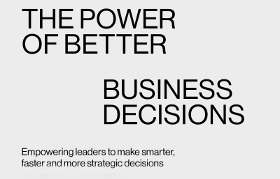 The Power of Better Business Decisions