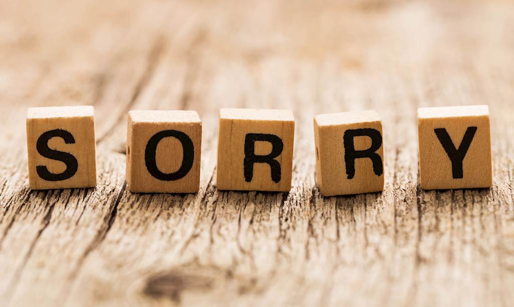 When Should You Say Sorry at Work?