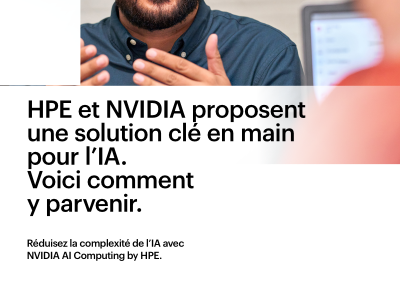 HPE et NVIDIA proposent une solution clé en main pour l’IA