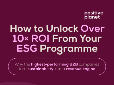 How to Unlock Over 10× ROI From Your ESG Programme