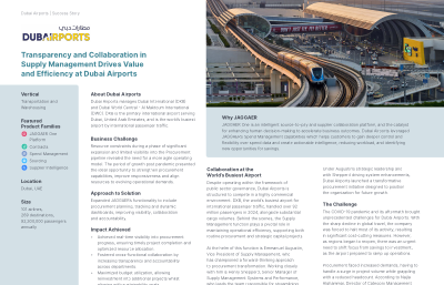Dubai Airports: Success Story