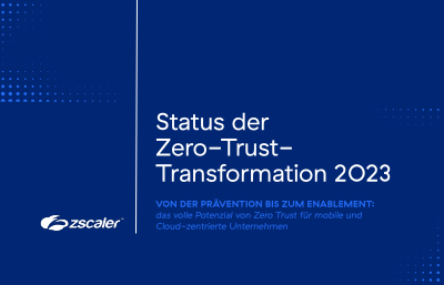 Status der Zero-Trust Transformation 2023