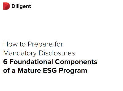How to Prepare for Mandatory Disclosures: 6 Foundational Components of a Mature