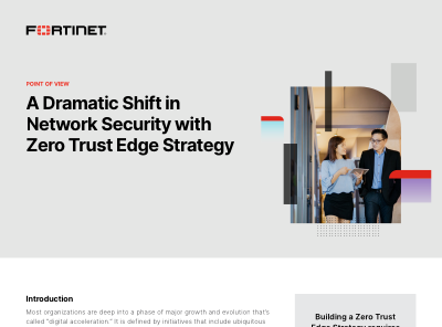 A Dramatic Shift in Network Security with Zero Trust Edge Strategy