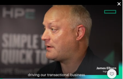 HPE Smart Choice Testimonial - James Elburn, Ingram Micro