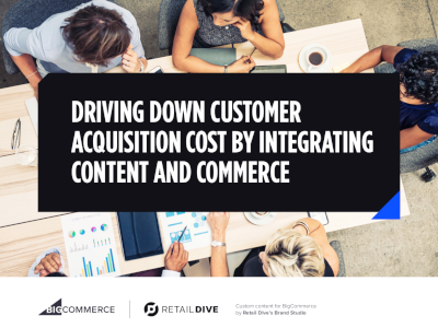 Driving Down Customer Acquisition Cost By Integrating Content And Commerce