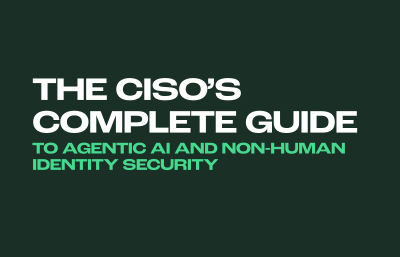 The CISO’s Complete Guide to Agentic AI and Non-Human Identity Security