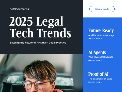 2025 Legal Tech Trends: Shaping the Future of AI-Driven Legal Practice