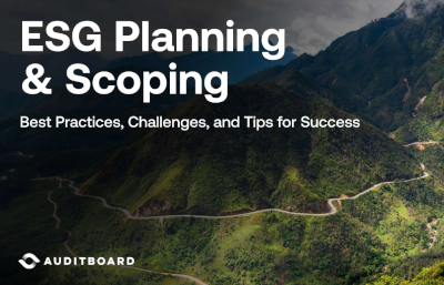 ESG Planning and Scoping: What You Need to Know