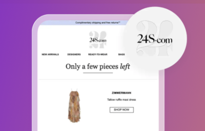 24S booste ses ventes avec une personnalisation basée sur l'IA