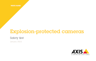 Explosion protected cameras: Certified for hazardous areas