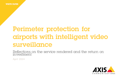 Perimeter protection for airports with intelligent video surveillance