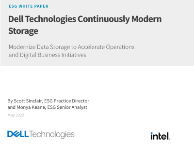Dell Technologies Continuously Modern Storage
