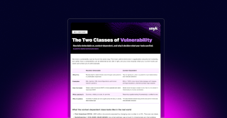 The Two Classes of Vulnerability