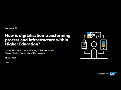 How is Digitalisation Transforming Processes within Higher Education?