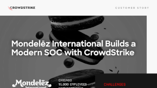 [Customer Story] Mondelēz International Builds a Modern SOC with CrowdStrike