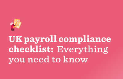 UK payroll compliance checklist